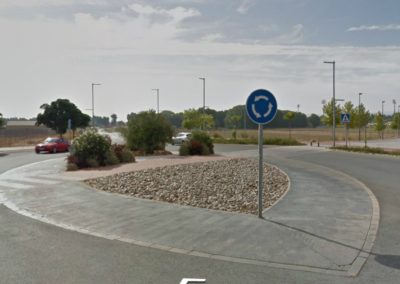 Proyecto de alumbrado para la rotonda del Hospital de Almansa