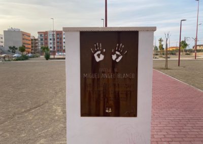 Proyecto de iluminación y riego del parque municipal Miguel Ángel Blanco